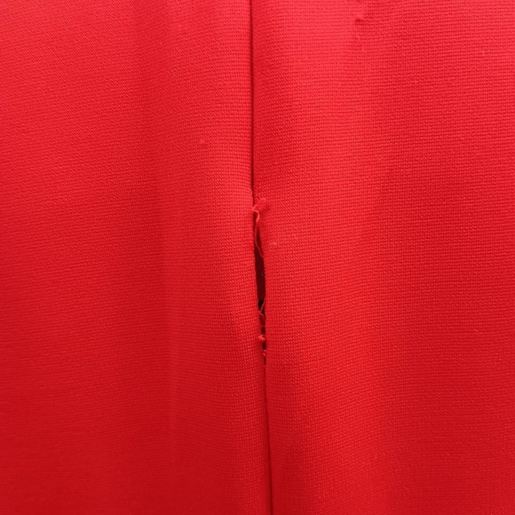 Floor Length Red Dress Size 8  [1187] - Picture 10 of 11